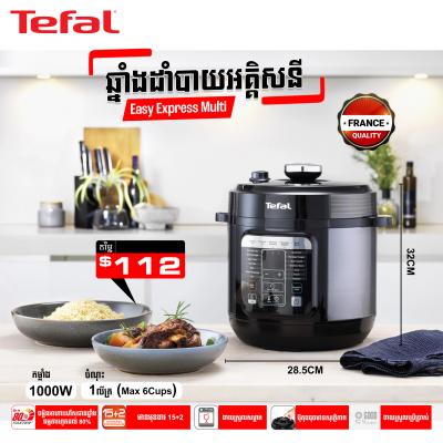 ឆ្នាំងដាំបាយអគ្គីសនី Tefal Easy Express Multi Cooker 6L CY601
