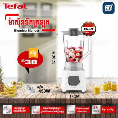 ម៉ាស៊ីនទឹកក្រឡុក Tefal Blendeo Blender BL2B01