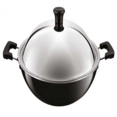 Tefal Cookware Asian Chinese Wok 36cm w/Lid C5289614